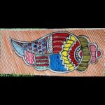 MADHUBANI GREETING CARD(0013)