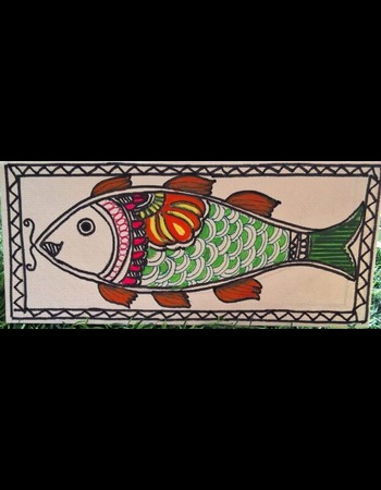 MADHUBANI GREETING CARD(008)